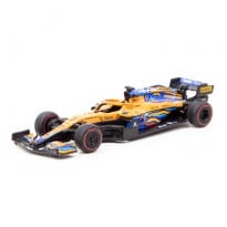 1/64 McLaren MCL35M Abu Dhabi Grand Prix 2021 Daniel Ricciardo Diecast Scale Model Car