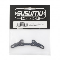Graphite 3.0mm Front Shock Tower For Tamiya TRF420X