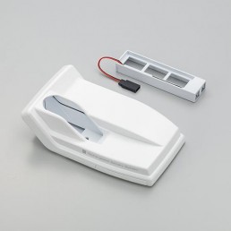 Battery Stand Unit White