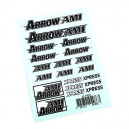 Execute AM1 Logo Sticker Decal A6 148x105mm