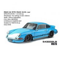 1/10 RMX M RS73 Light Blue Pre-Painted Body Brushless RWD RTR Drift Car EP w/ 2.4GHz Radio