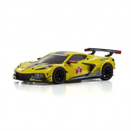 A.S.C. Chevrolet Corvette C8.R Yellow Painted Body For MR03W-MM