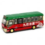 1/76 Toyota Coaster B70 Mini Bus 19-seats KMB Monthly Pass City 30 Diecast Scale Model Car
