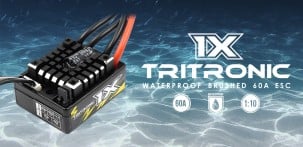 Yeah Racing Tritronic 1X Waterproof Brushed ESC